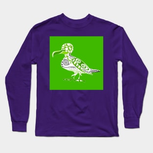 green leaf seagull ecopop Long Sleeve T-Shirt